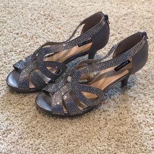 Alex Marie Size 9 Jeweled Heels, LIKE NEW